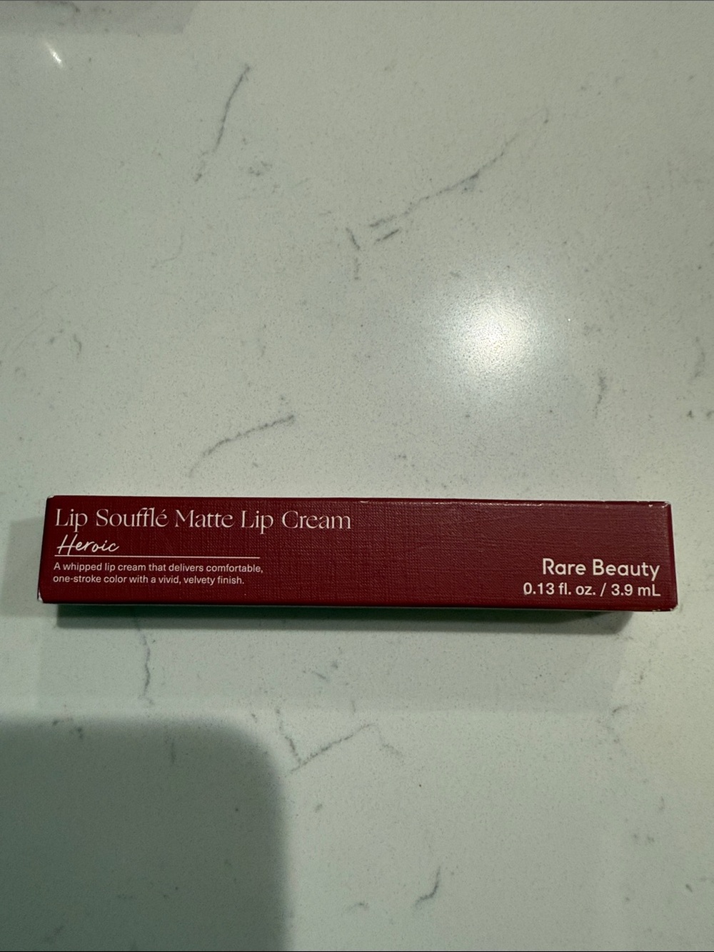 Rare Beauty Lip Soufflé Matte Lip Crème — Heroic color